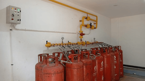 Sistem instalasi gas LPG